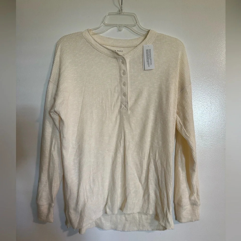 NWT American Eagle Soft Cream Loungetop